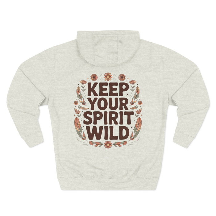 Keep Your Spirit Wild — Personalized Hoodie for Her