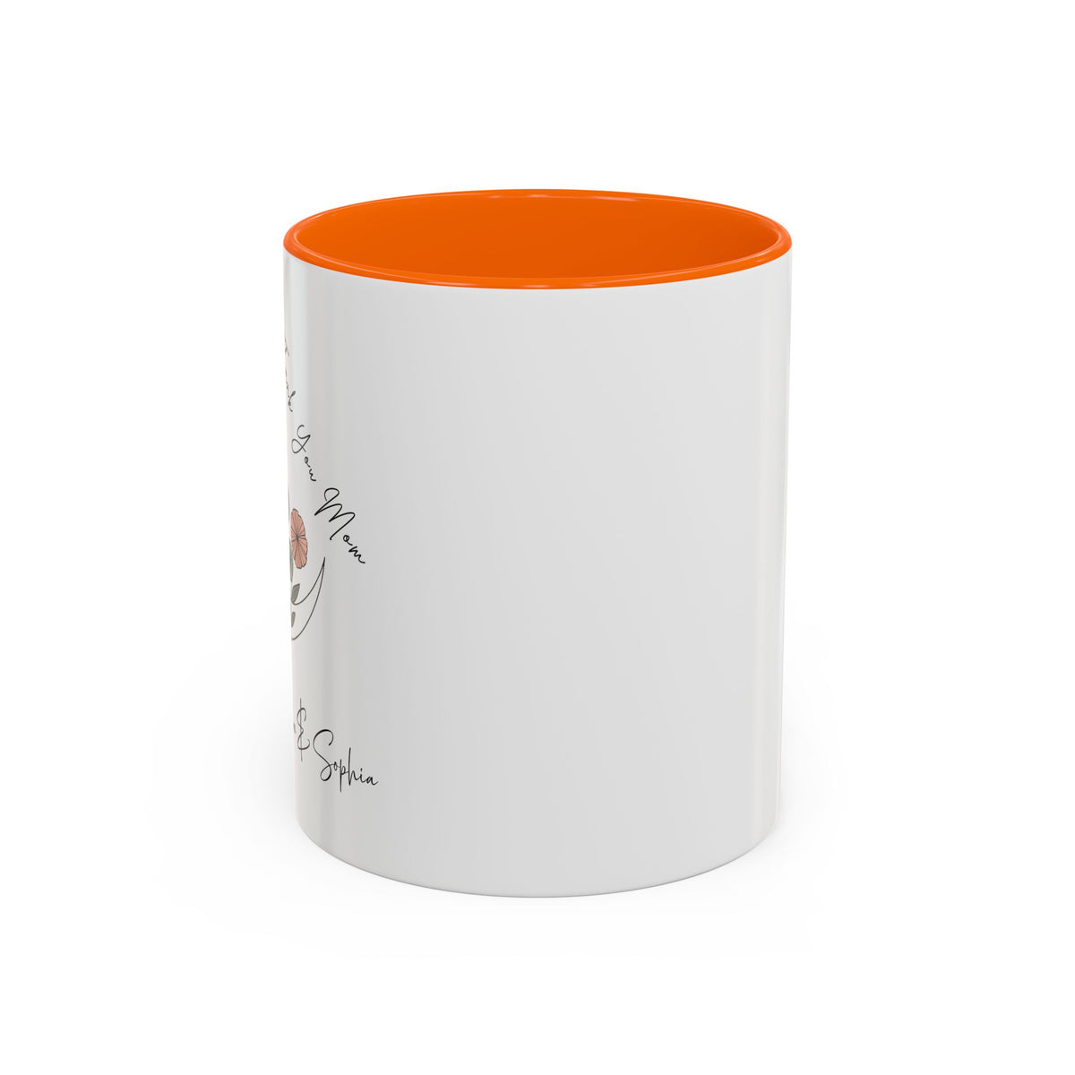 Thank You Mom Accent Mug