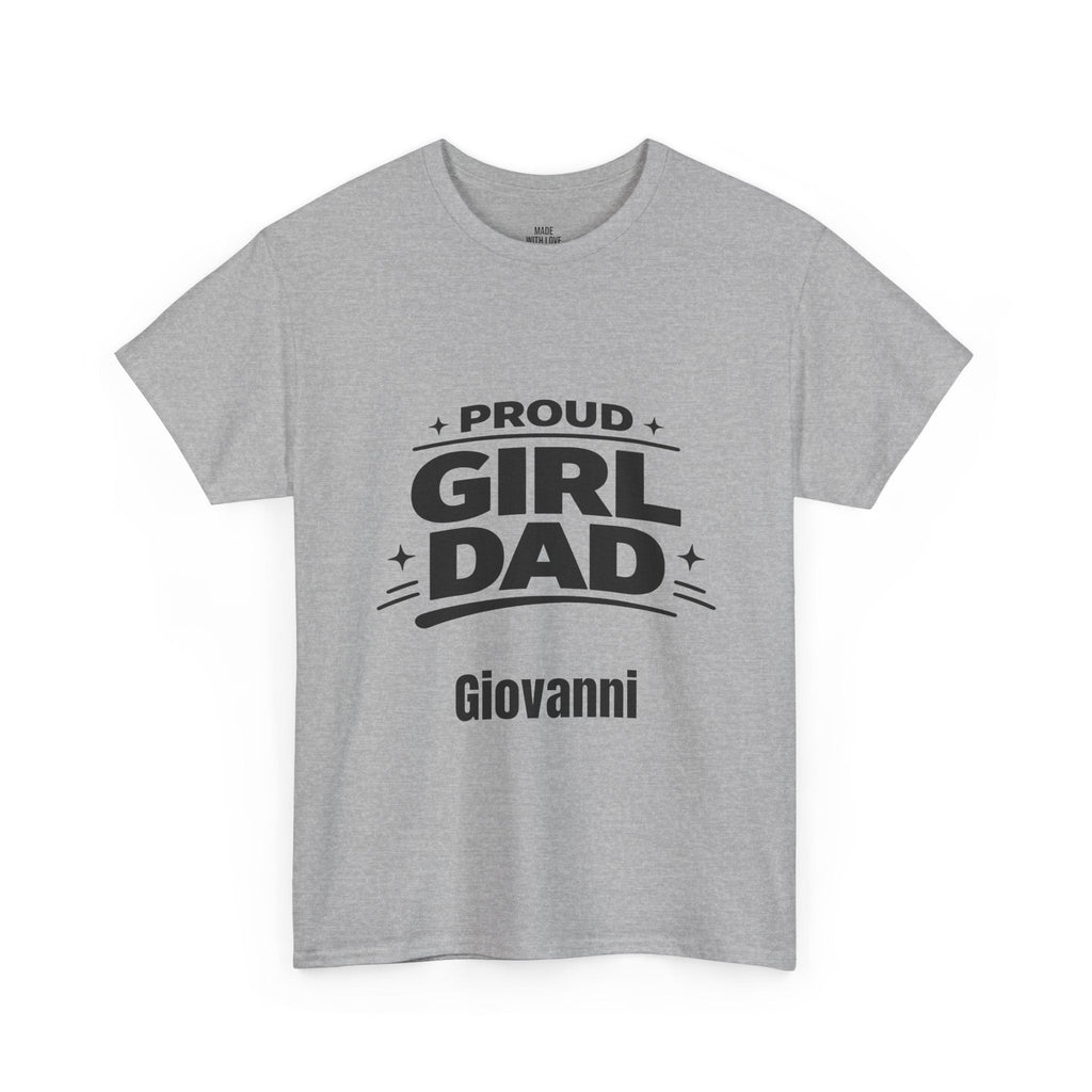 Personalized Proud Girl Dad t-shirt product photo