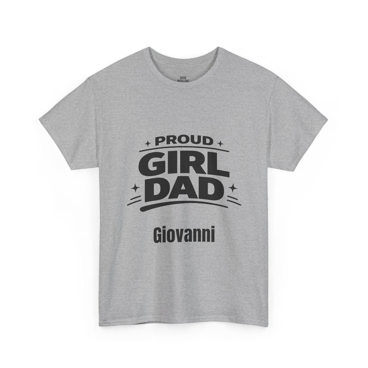 Personalized Proud Girl Dad t-shirt product photo