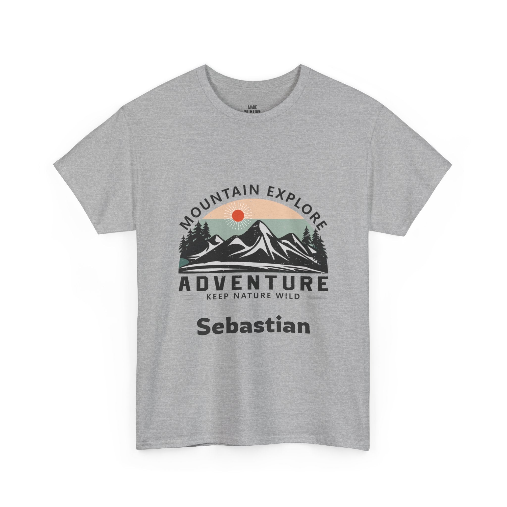 Personalized Mountain Explore T-Shirt – Keep Nature Wild Tee