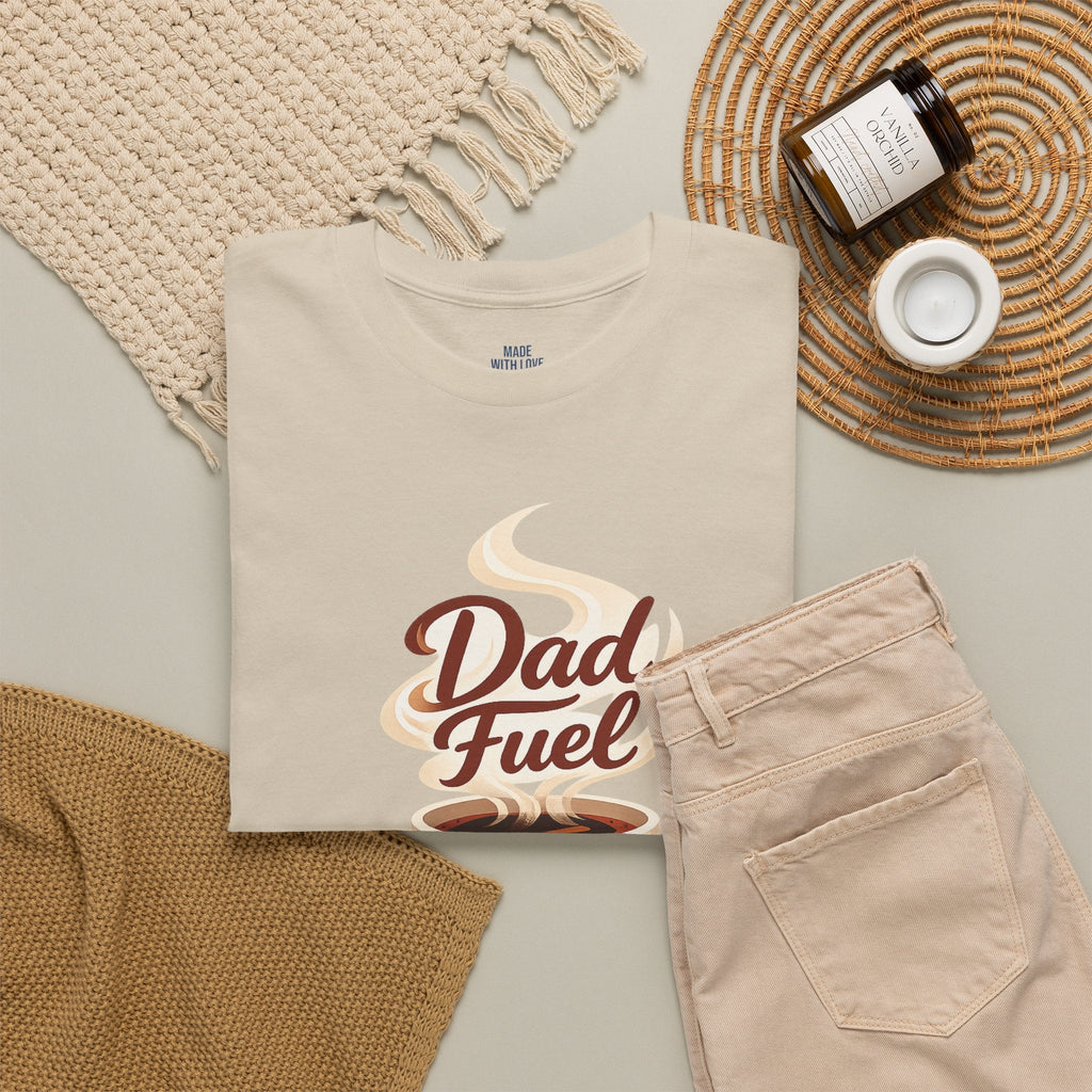 Personalized Dad Fuel Coffee t-shirt product photo