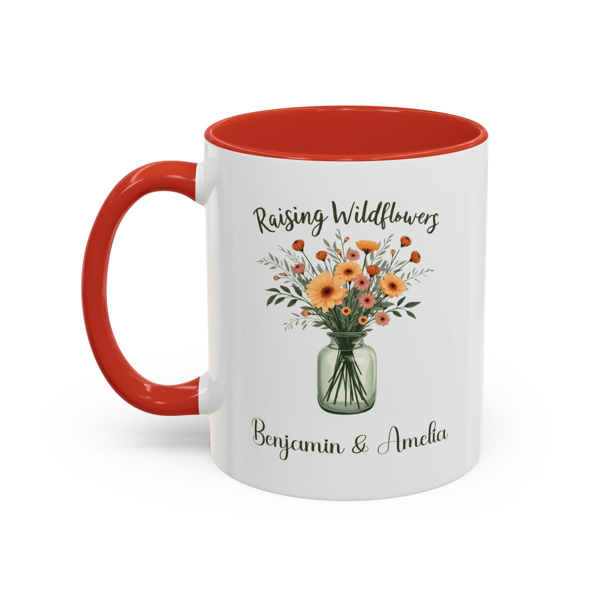 Raising Wildflowers Accent Mug