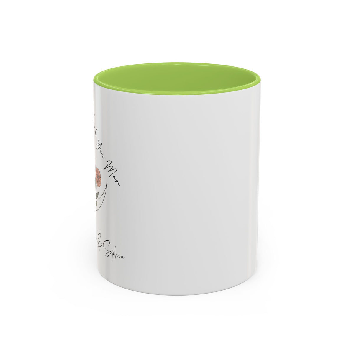Thank You Mom Accent Mug