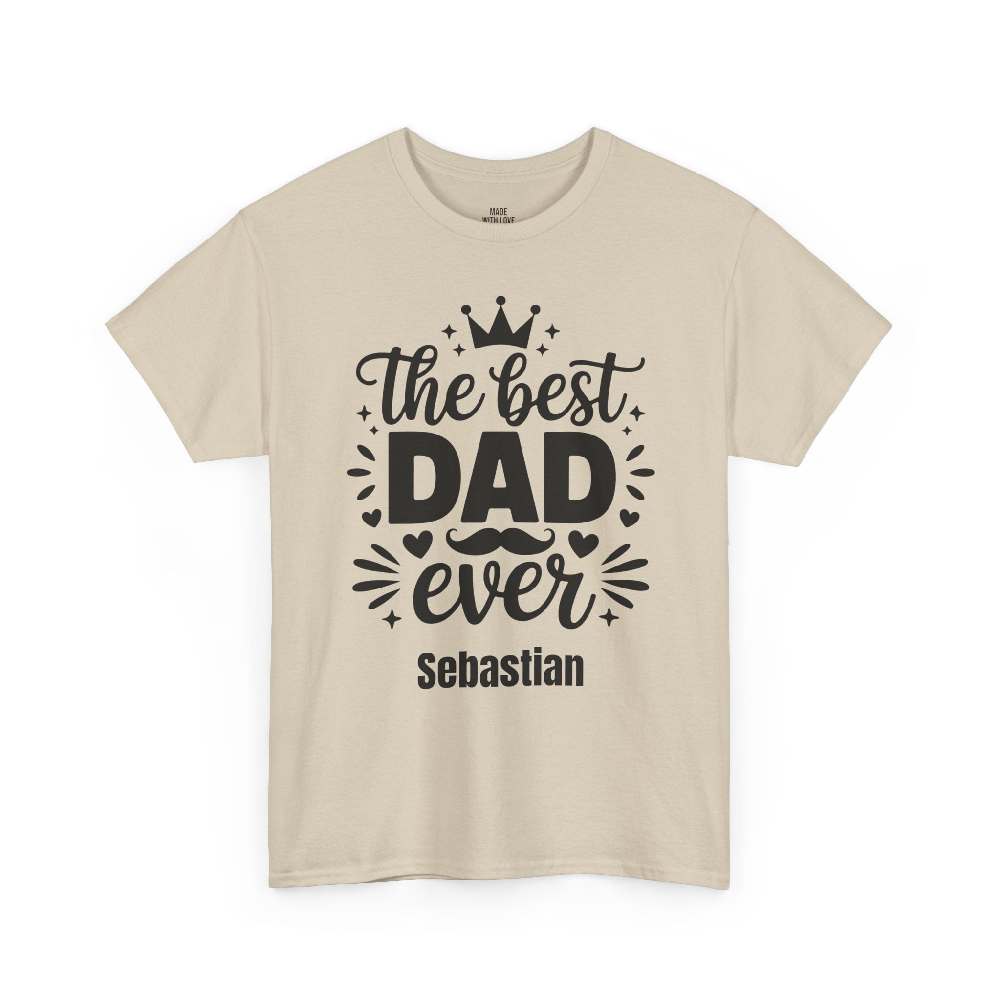 Personalized The Best Dad Ever t-shirt product photo