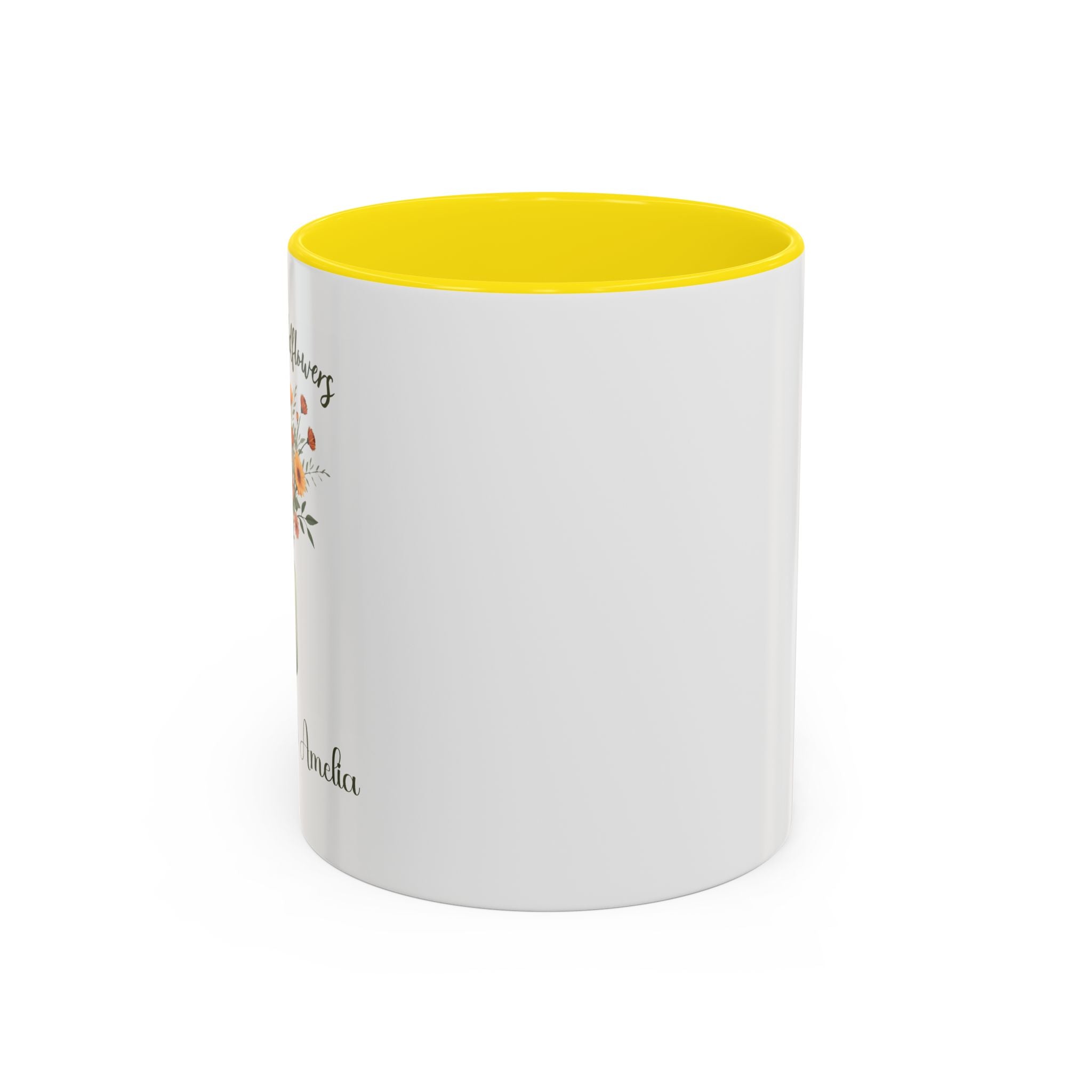 Raising Wildflowers Accent Mug