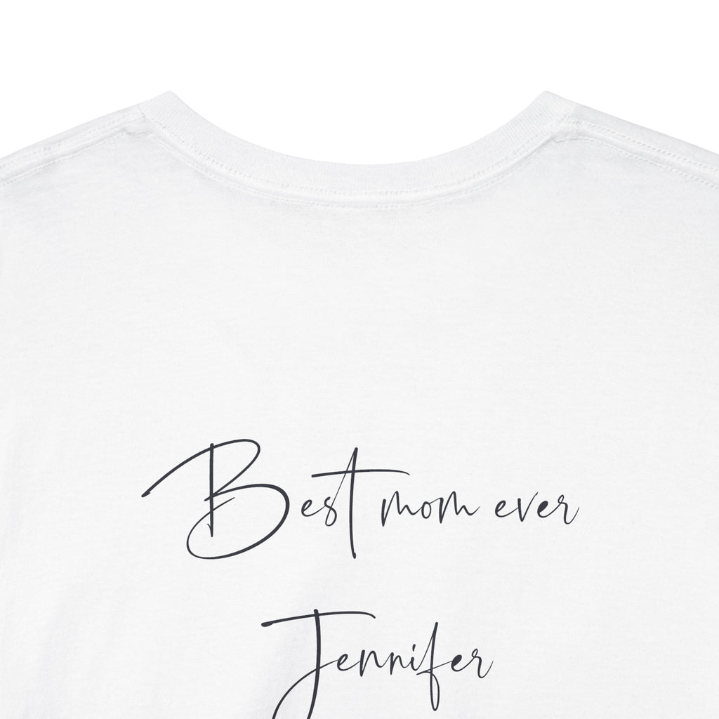 Personalized Strong Loving Mom T-Shirt – Sunflower Tee