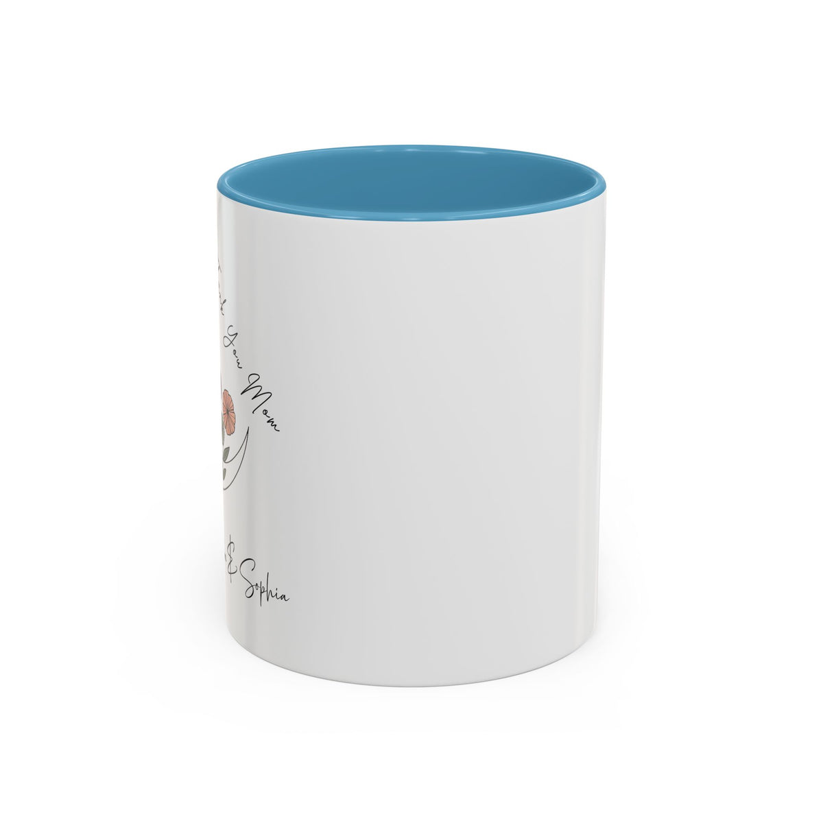 Thank You Mom Accent Mug