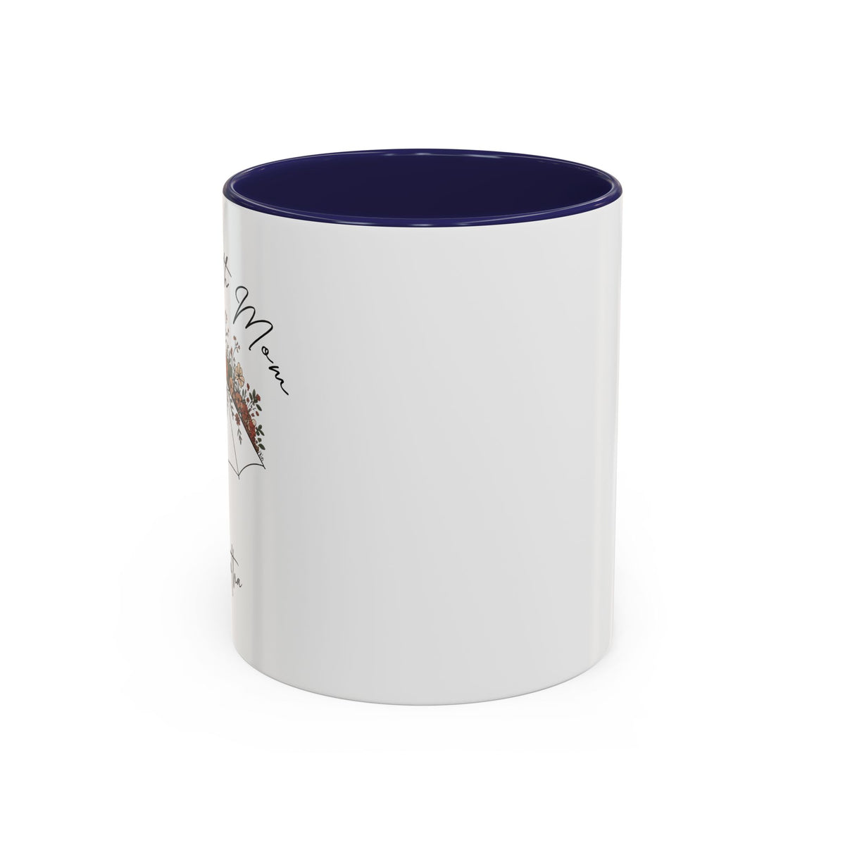 Home with Mom Accent Mug