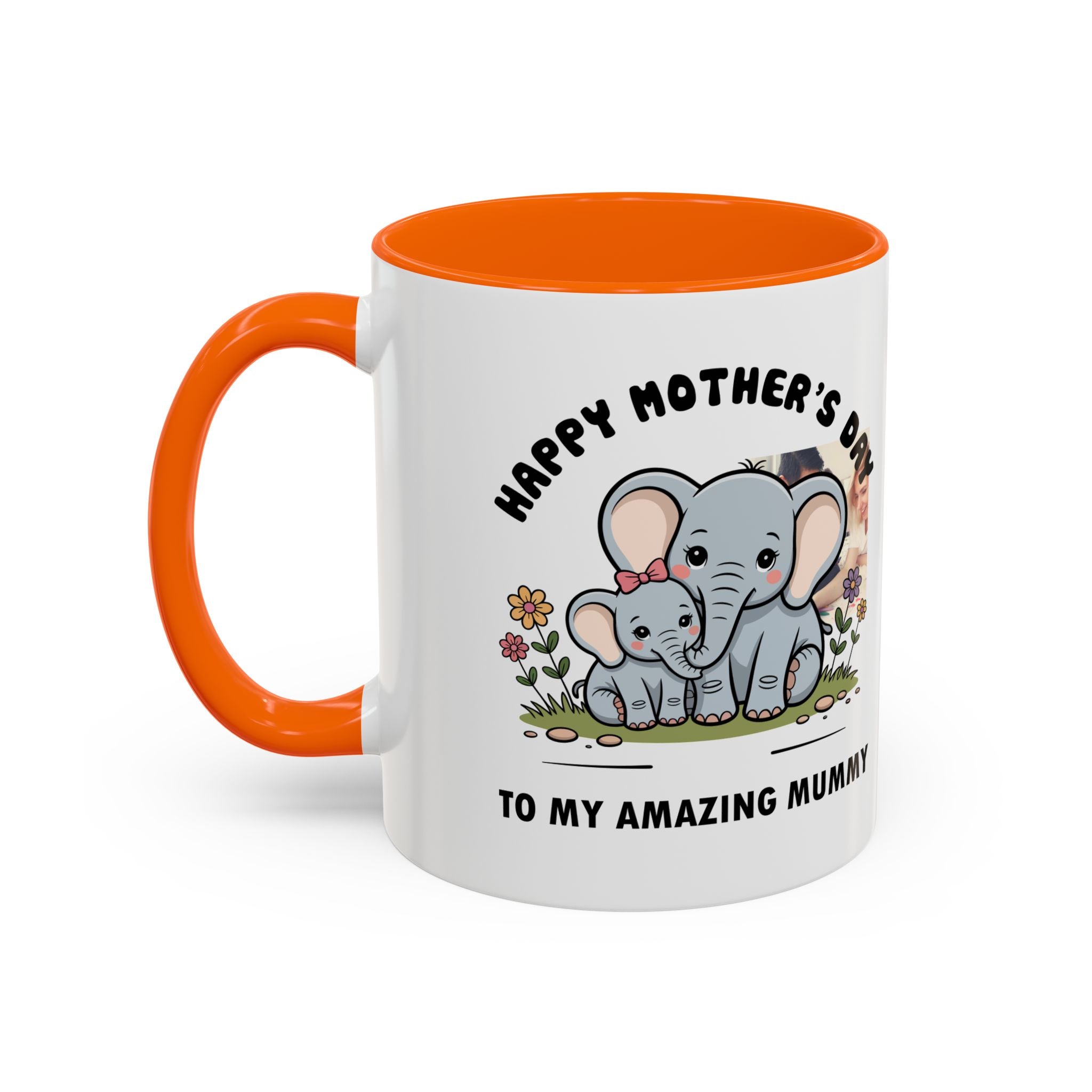 "Amazing Mummy" Mug – Mother's Day Elephant Mug