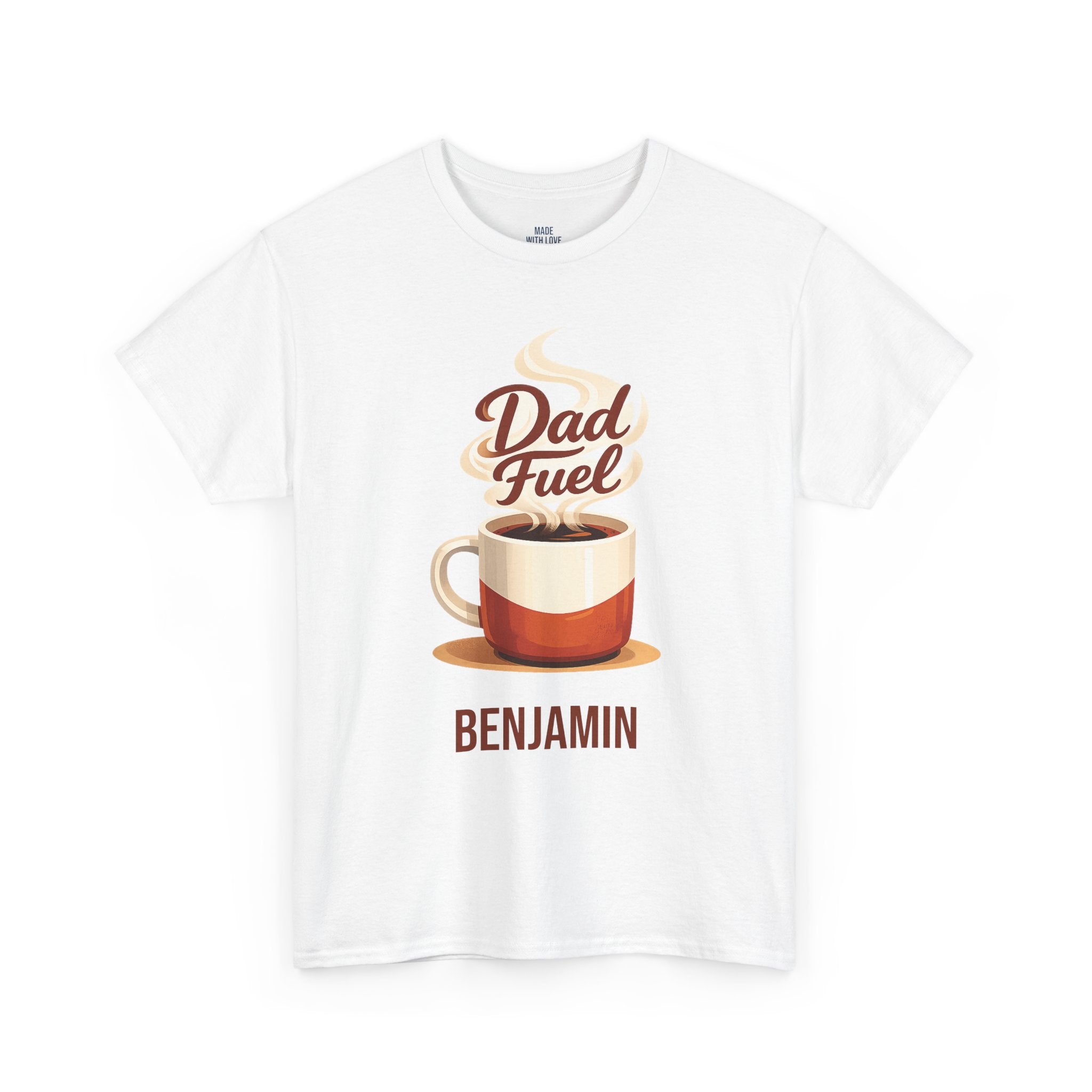 Personalized Dad Fuel Coffee t-shirt product photo