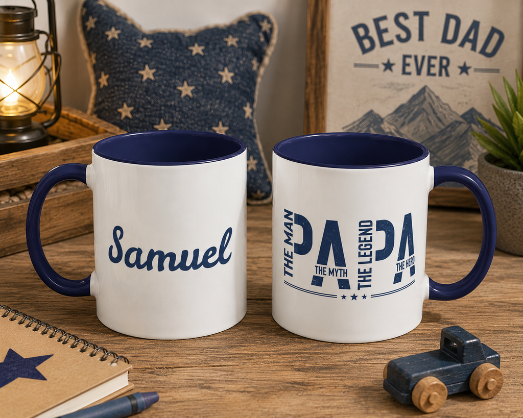 "Papa – The Man, The Myth, The Legend" Mug