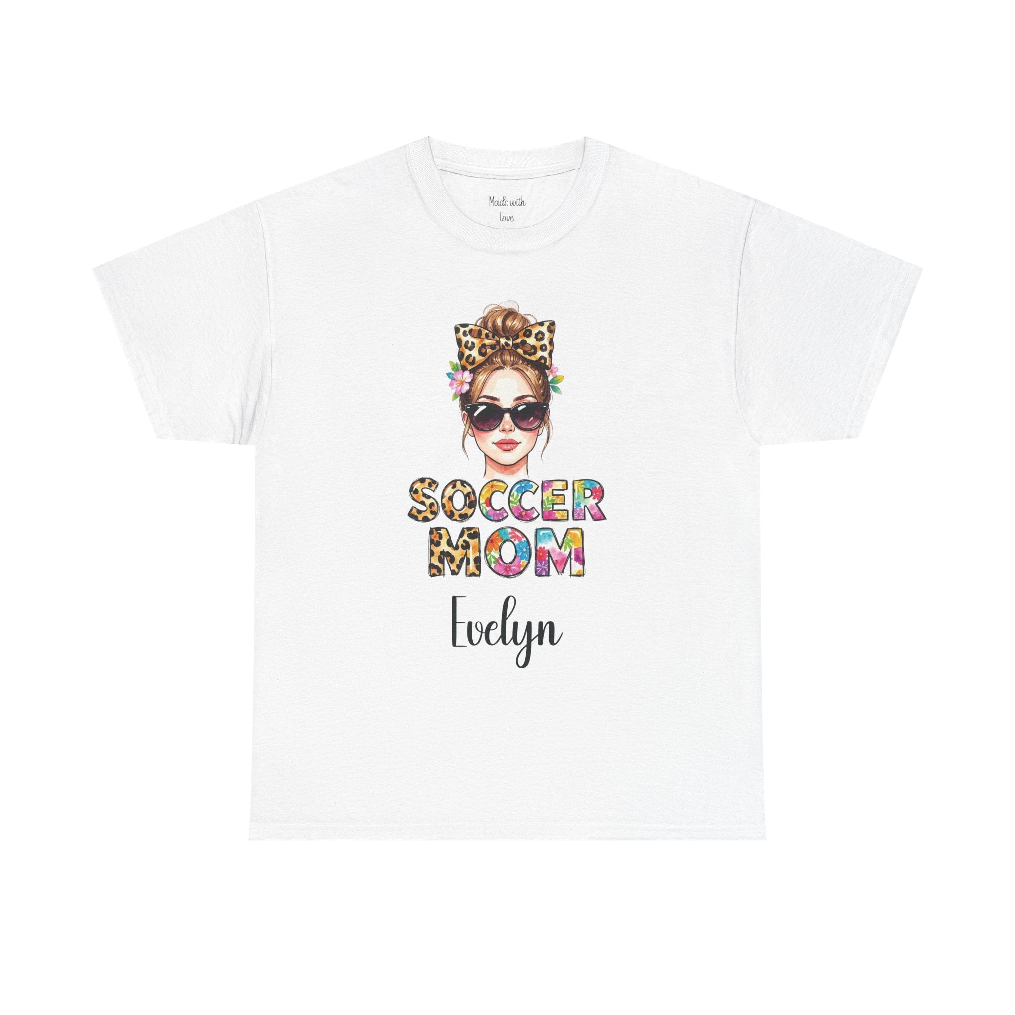 Personalized Soccer Mom T-Shirt – Sporty Mom Tee
