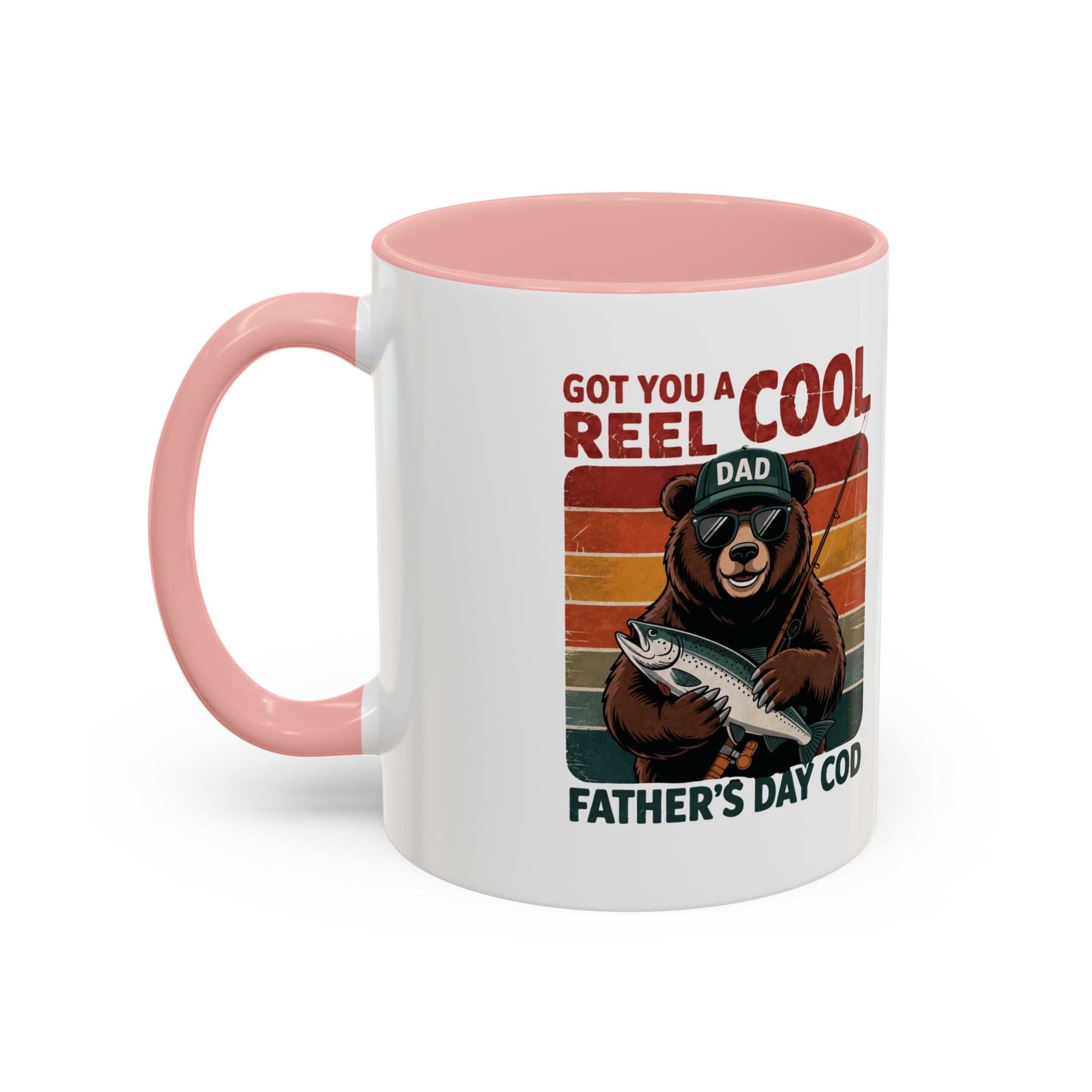"Reel Cool Dad" Fishing Mug – Funny Father's Day Mug