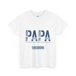 Personalized Dad T-Shirt – The Man The Myth The Legend Dada Tee