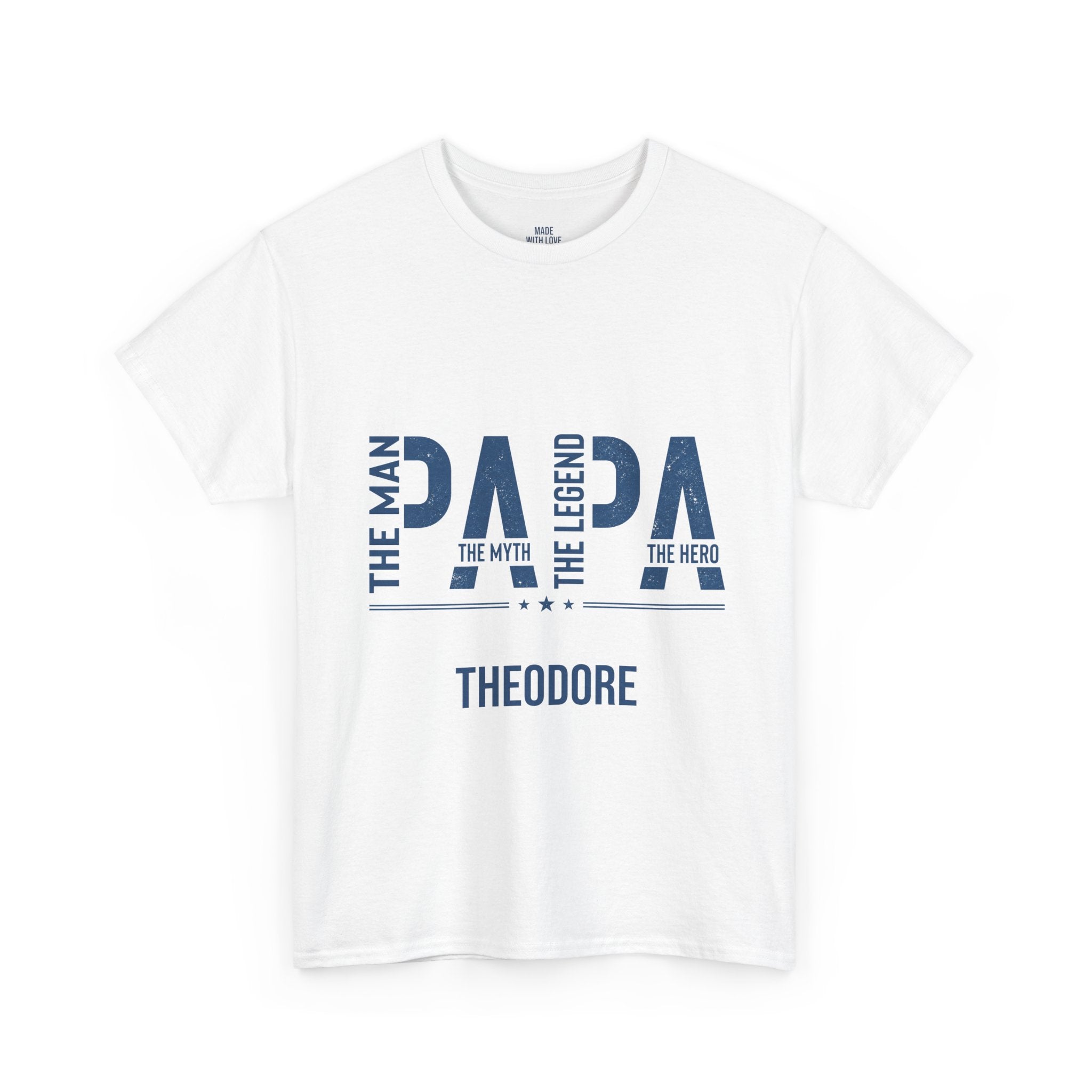 Personalized Dad T-Shirt – The Man The Myth The Legend Dada Tee