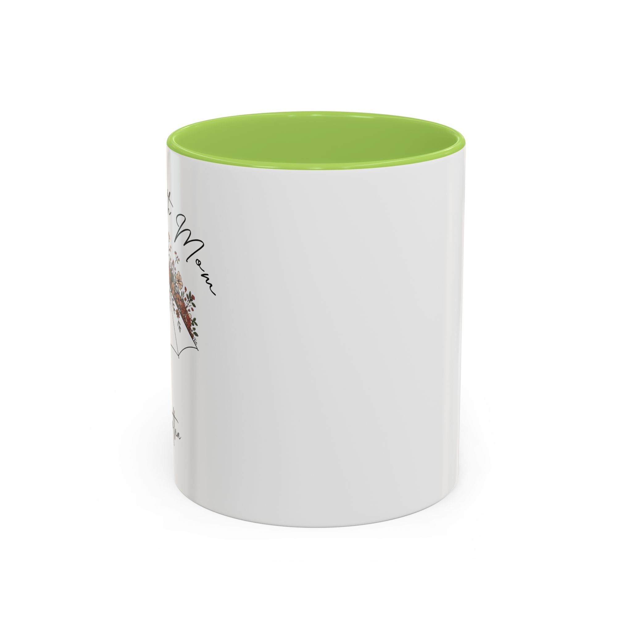 Home with Mom Accent Mug