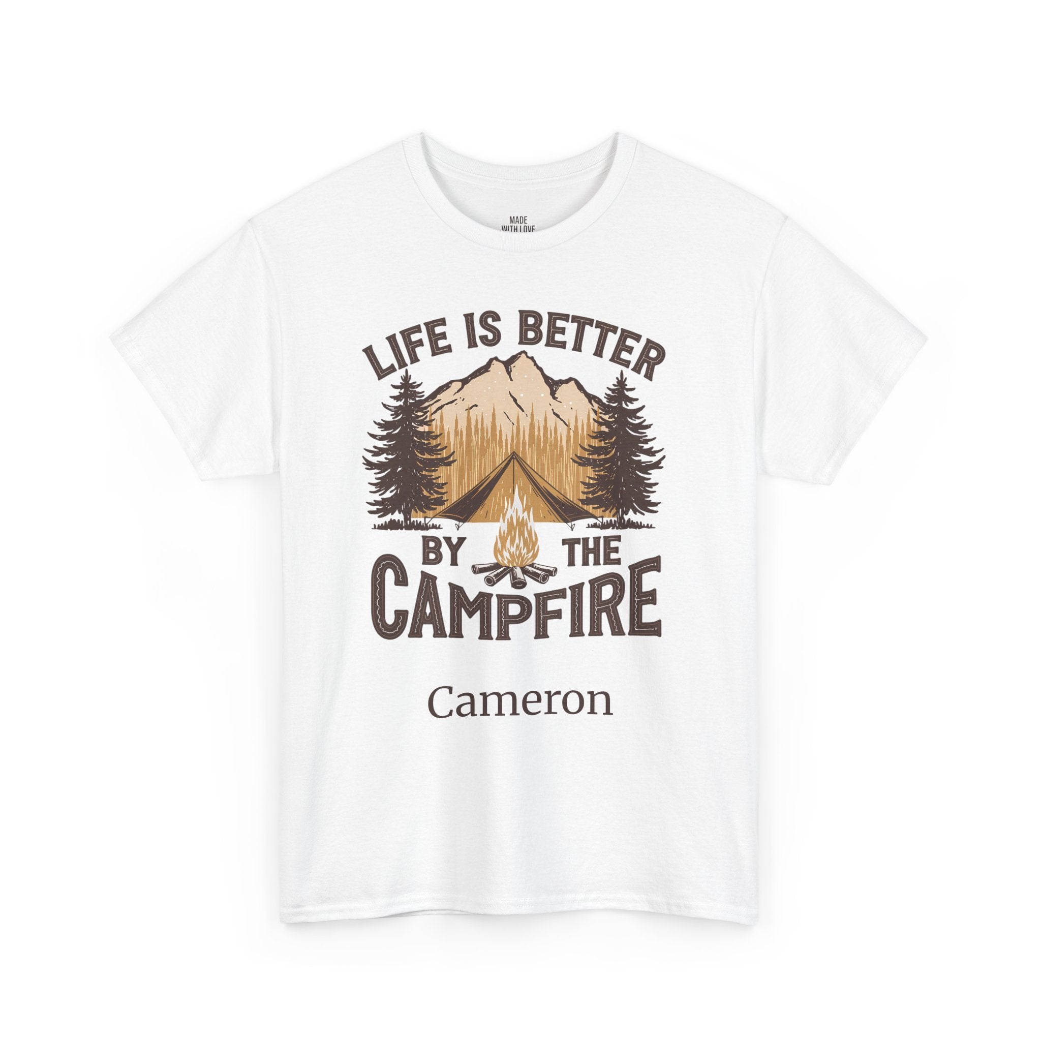 Personalized Campfire T-Shirt – Life Is Better By The Campfire Tee
