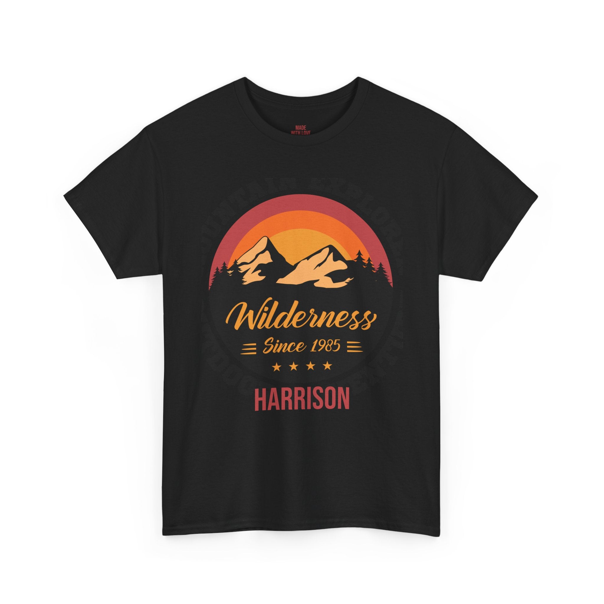 Personalized Wilderness T-Shirt – Mountain Explorer Since 1985 Tee