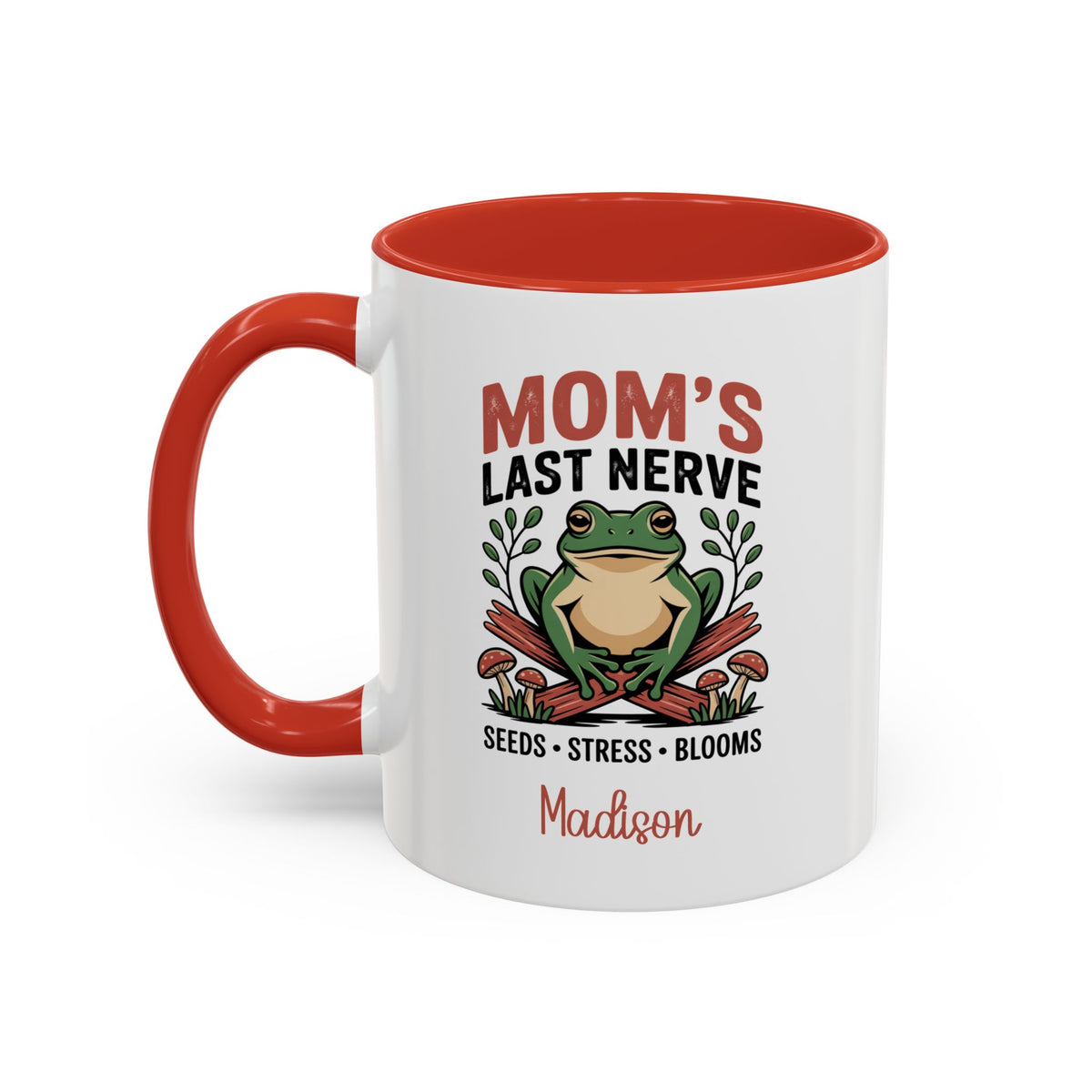 Mom's Last Nerve Accent Mug