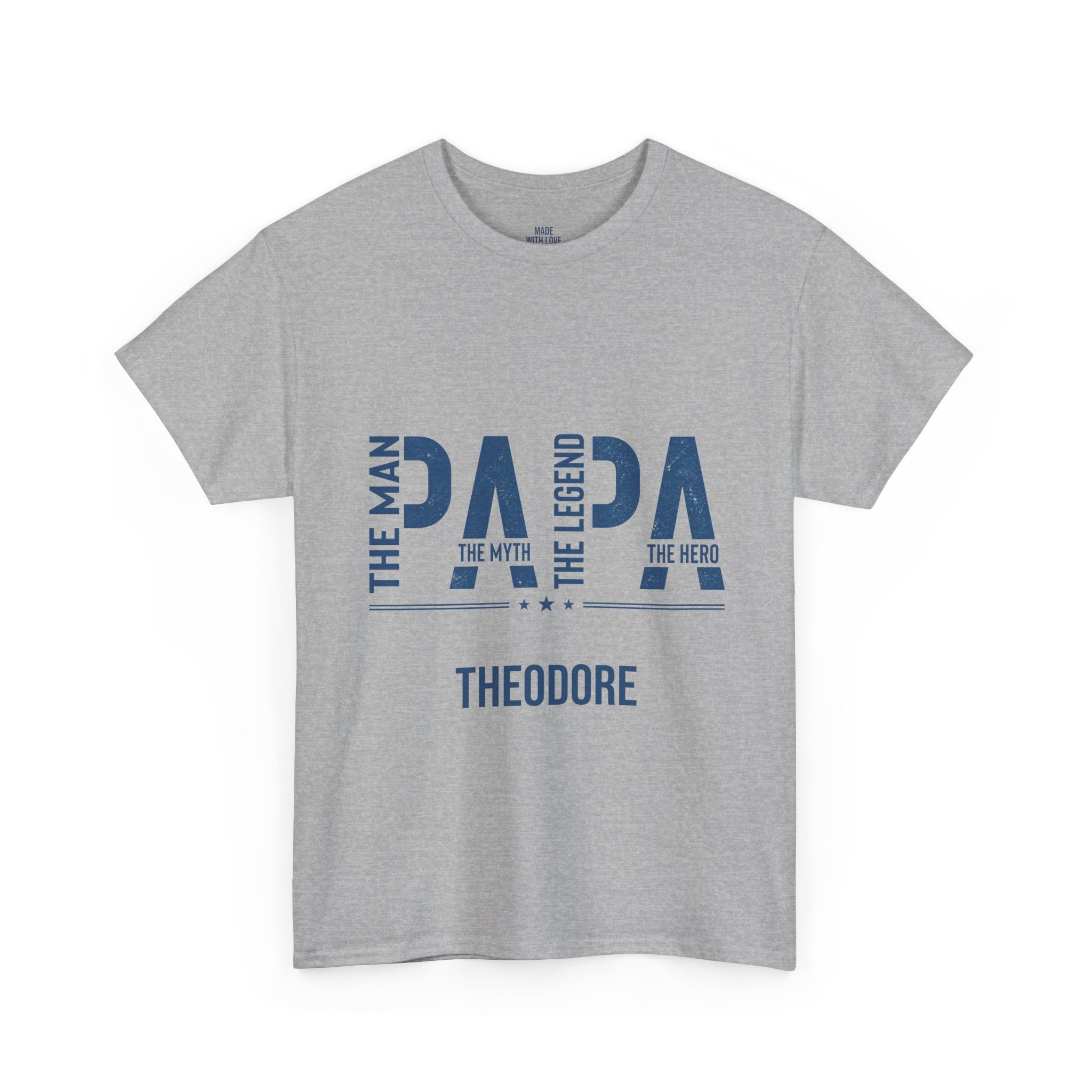 Personalized Dad T-Shirt – The Man The Myth The Legend Dada Tee