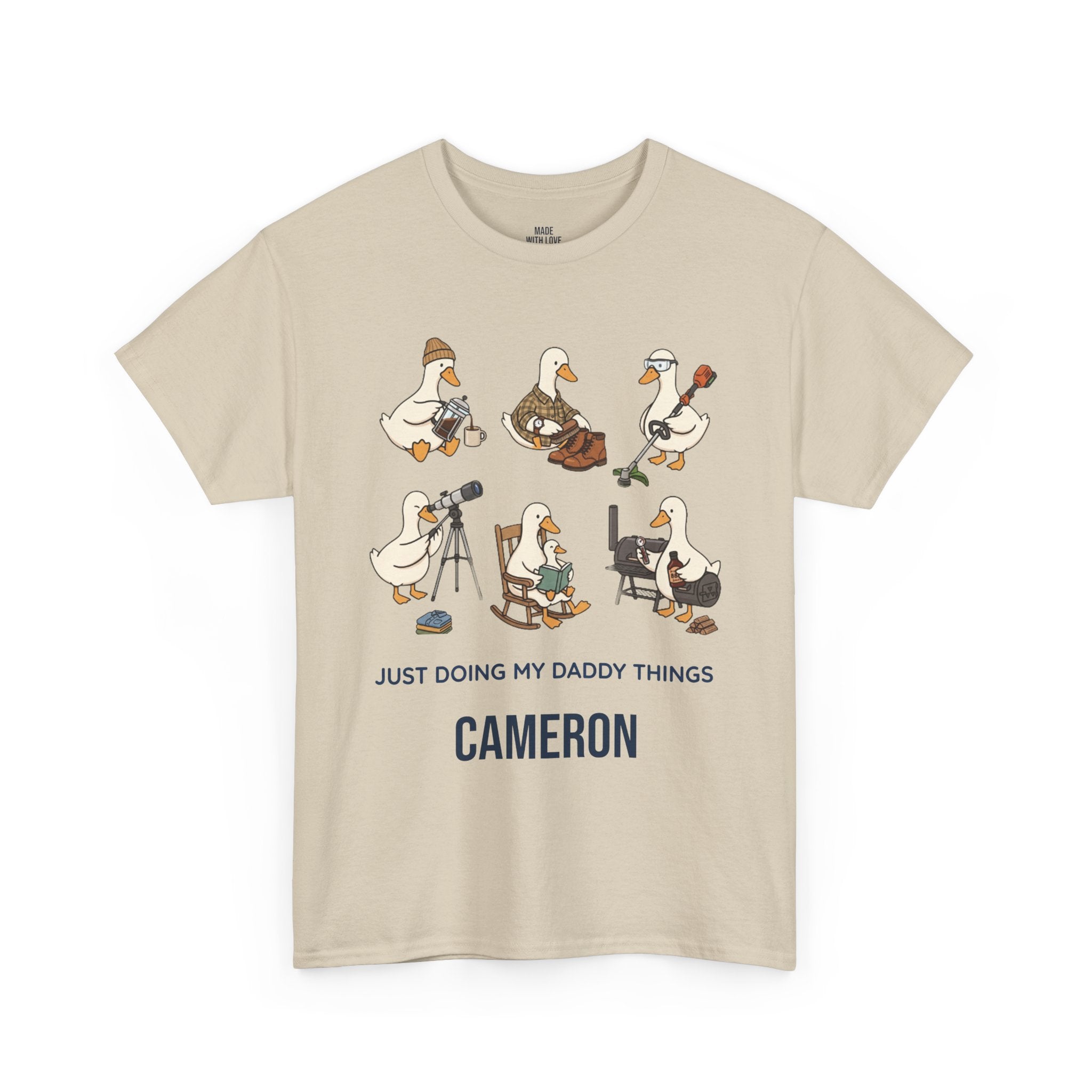 Personalized Just Doing My Daddy Things t-shirt product photo