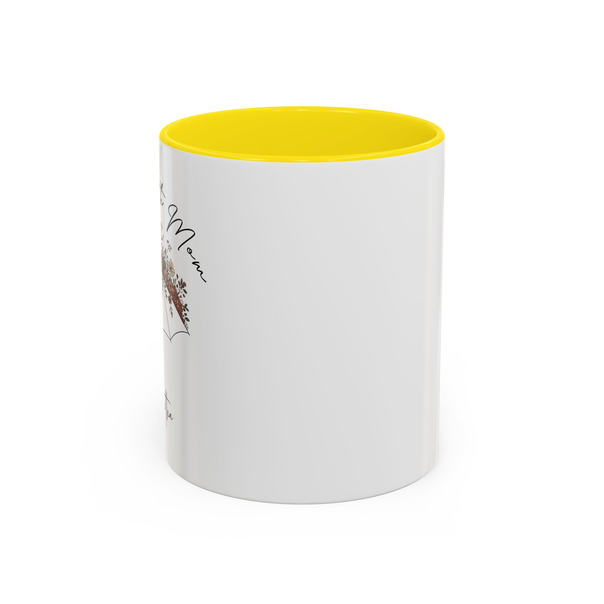 Home with Mom Accent Mug
