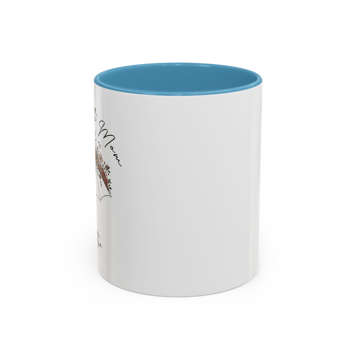 Home with Mom Accent Mug