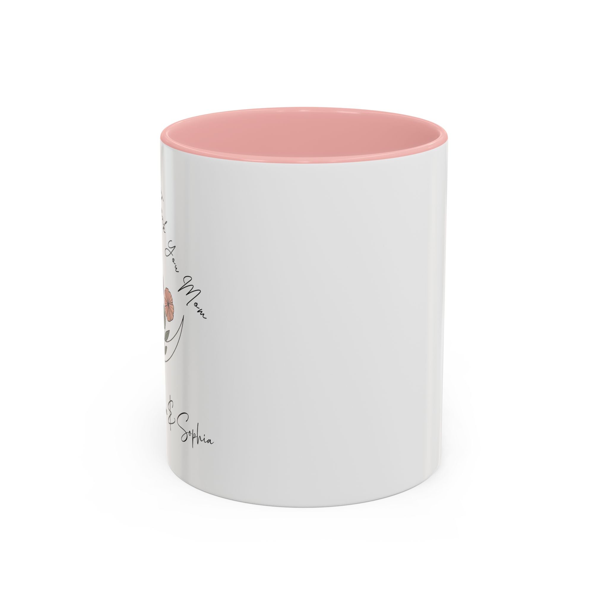 Thank You Mom Accent Mug
