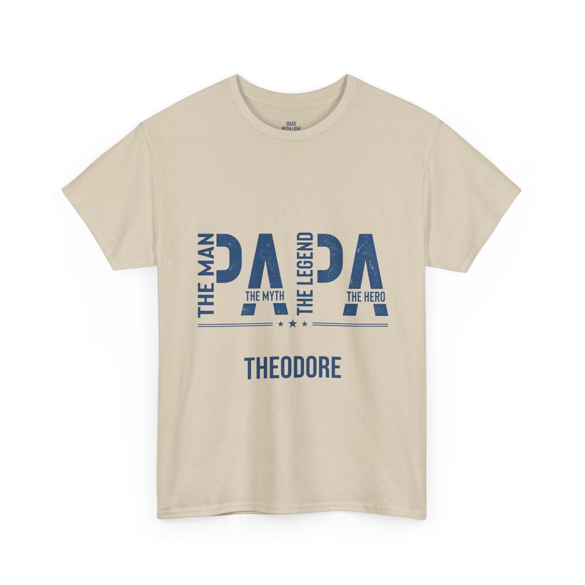 Personalized Dad T-Shirt – The Man The Myth The Legend Dada Tee