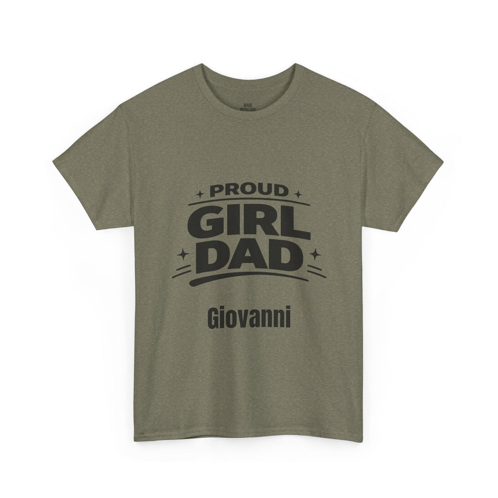 Personalized Proud Girl Dad t-shirt product photo
