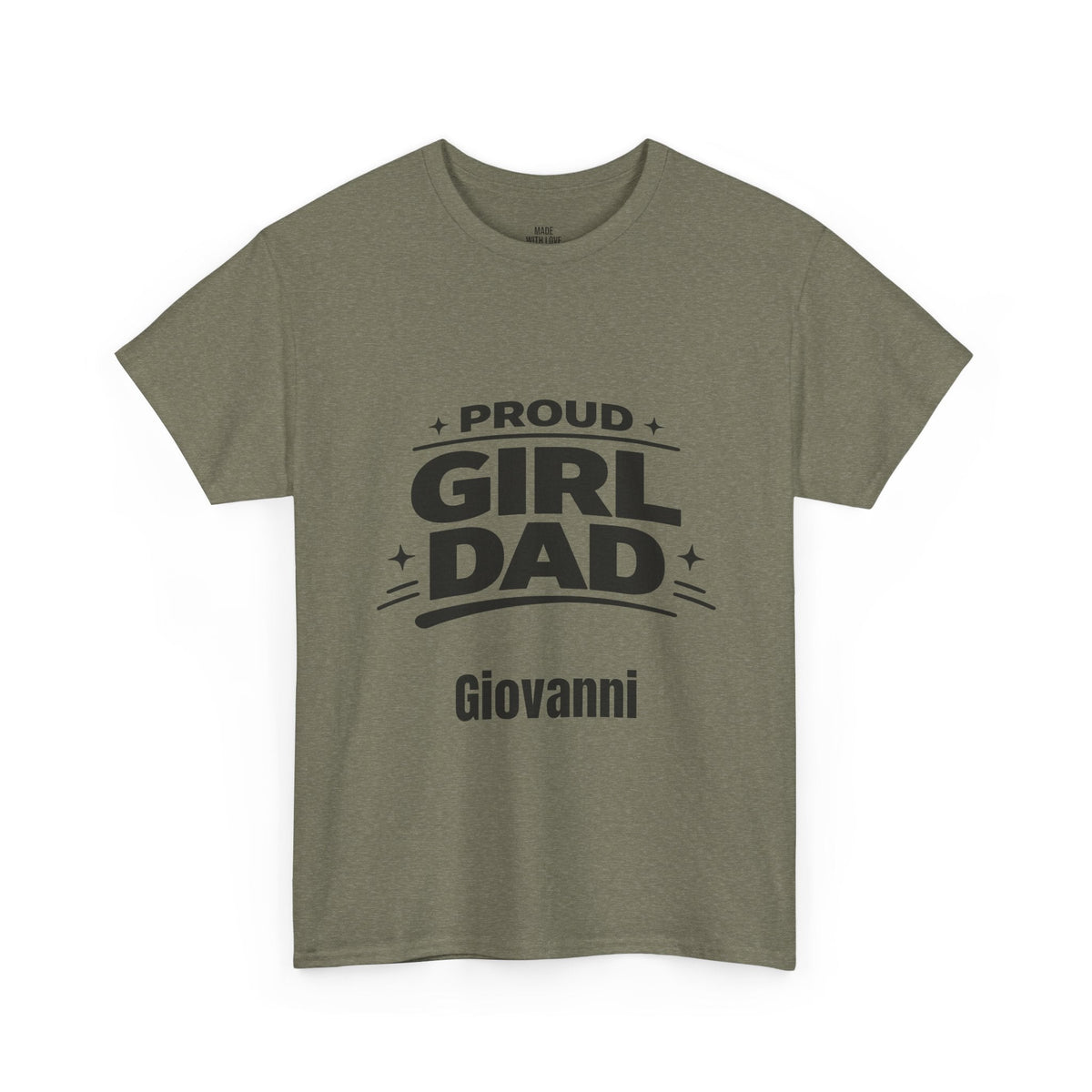 Personalized Proud Girl Dad t-shirt product photo