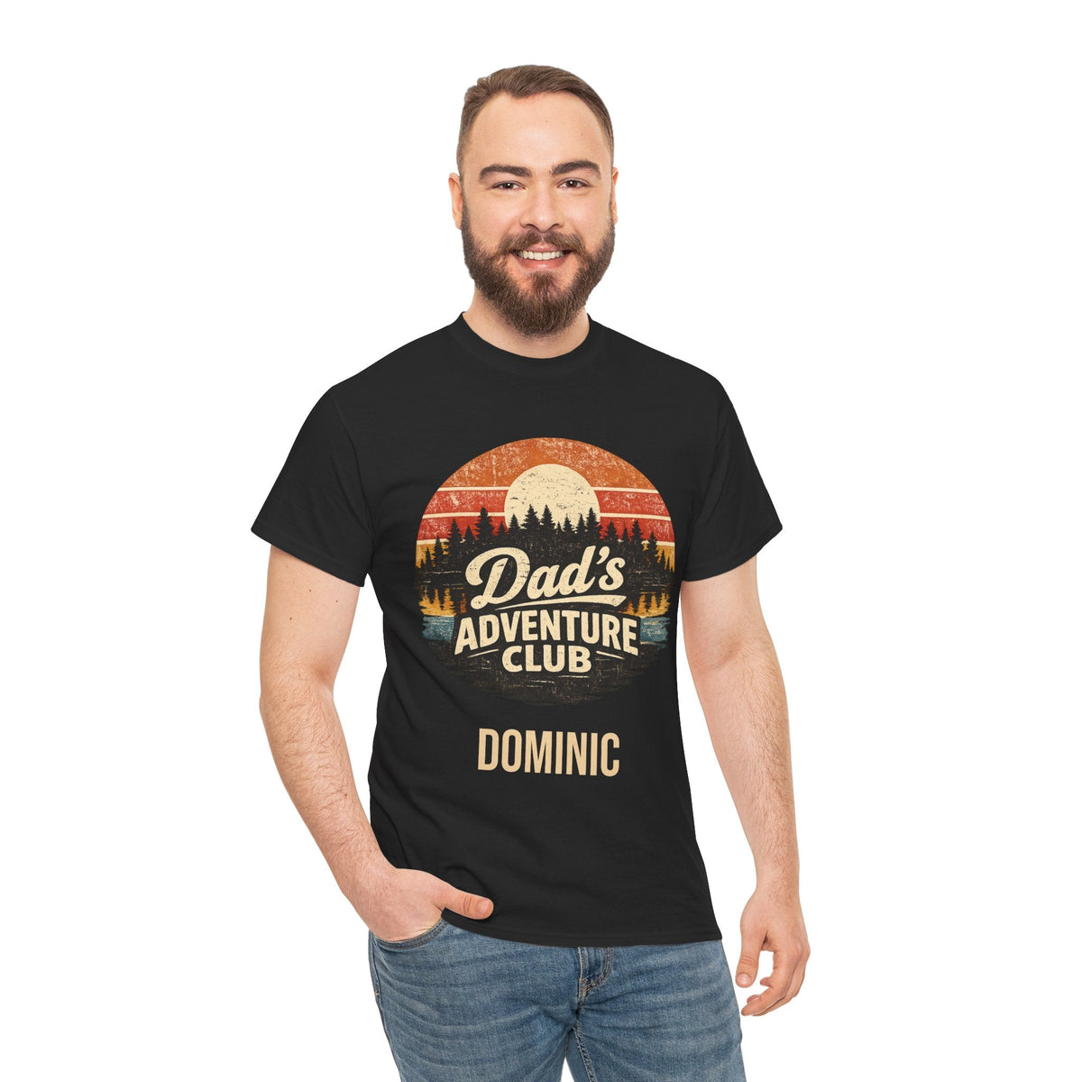 Personalized Dad's Adventure Club t-shirt product photo