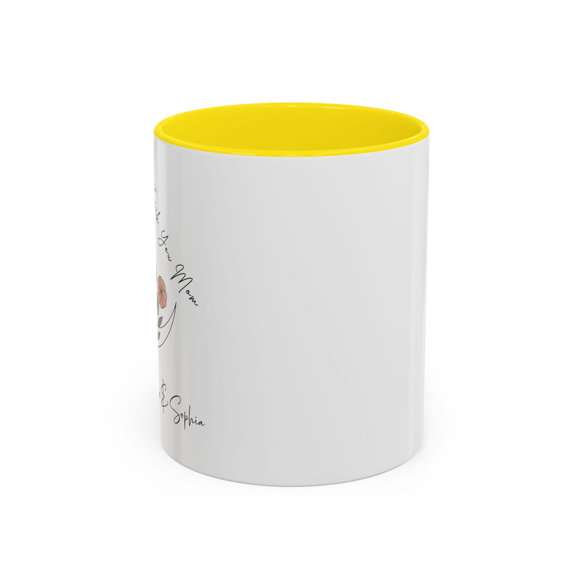 Thank You Mom Accent Mug