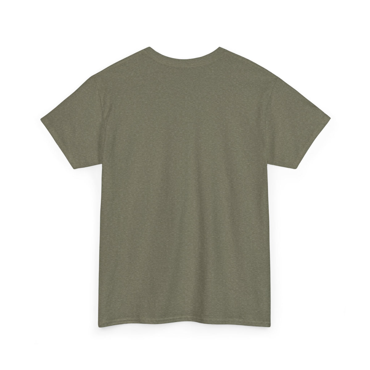 Green t-shirt on a white background