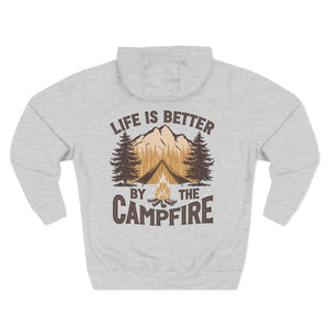 Life Is Better by the Campfire — Personalized Hoodie for Him