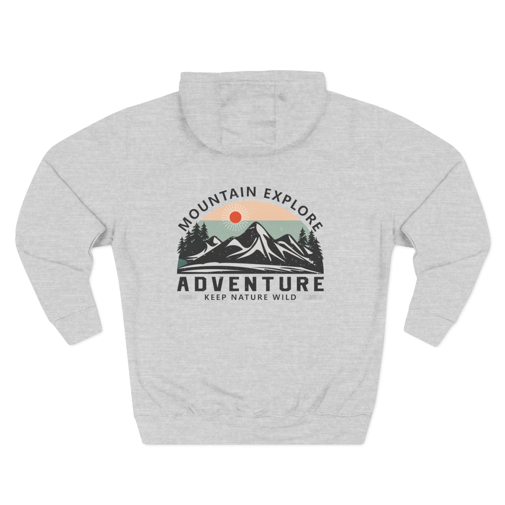 Mountain Explorer – Keep Nature Wild — Personalized Hoodie for Him