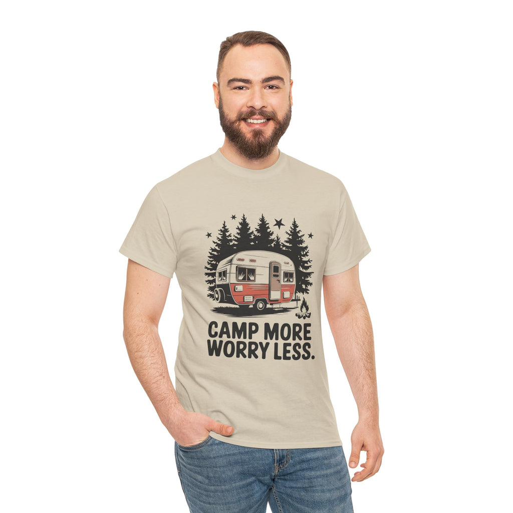 Personalized Camp More Worry Less t-shirt product photo