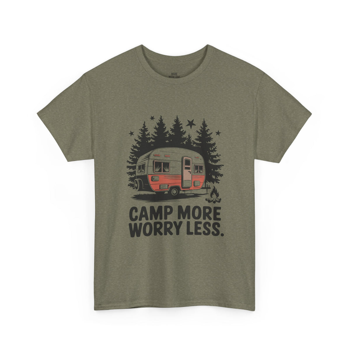 Personalized Camp More Worry Less t-shirt product photo