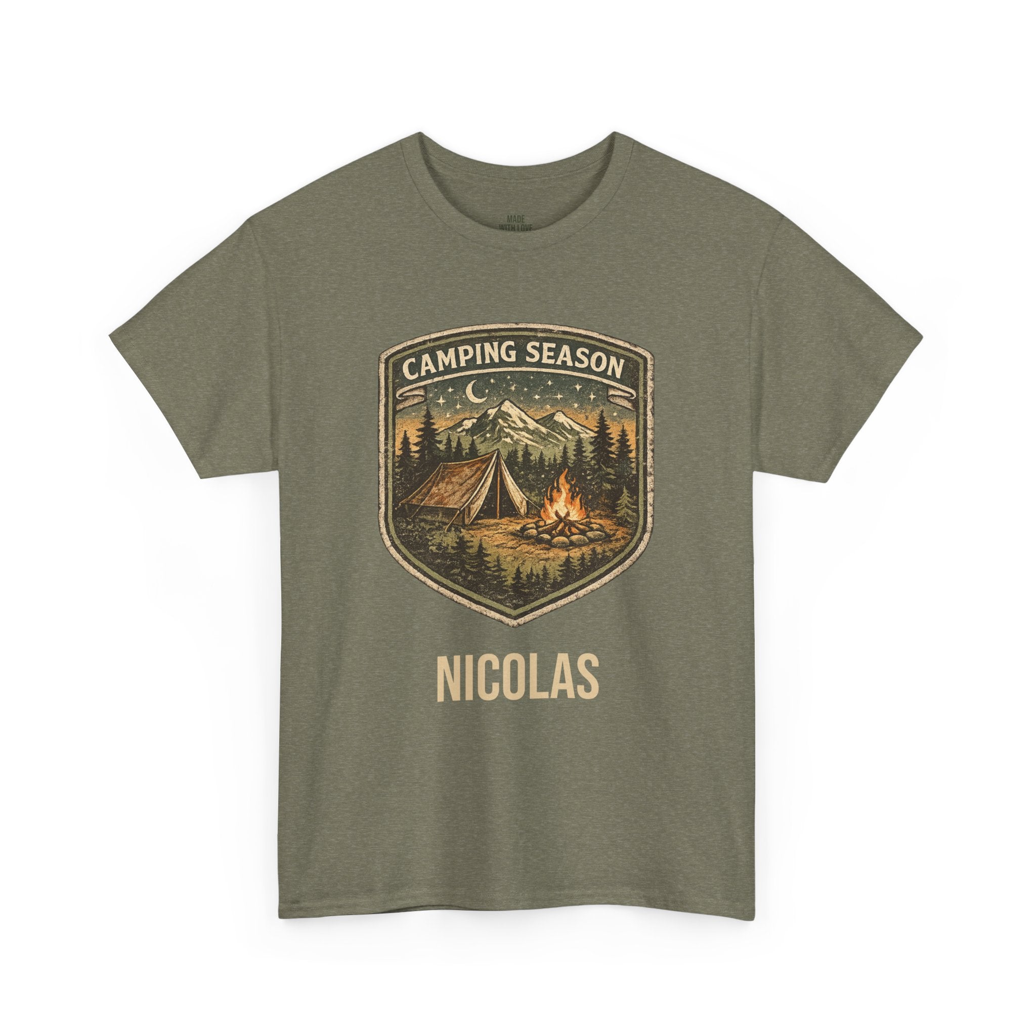 Personalized Camping Season t-shirt product photo