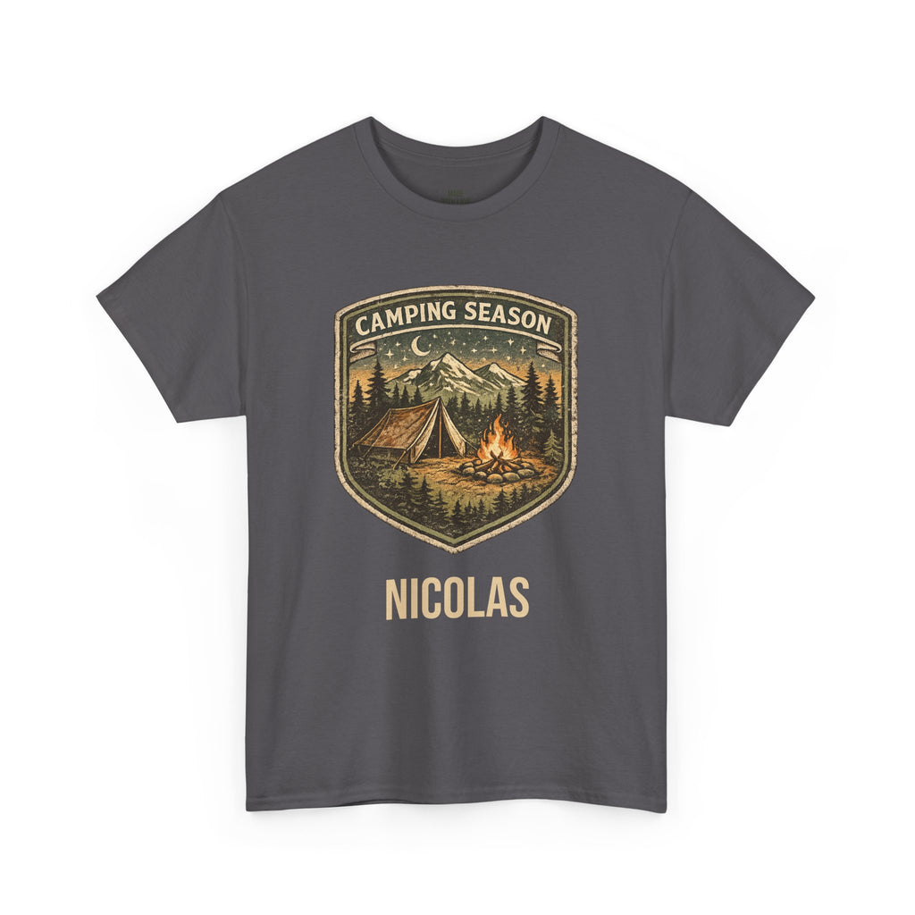 Personalized Camping Season t-shirt product photo