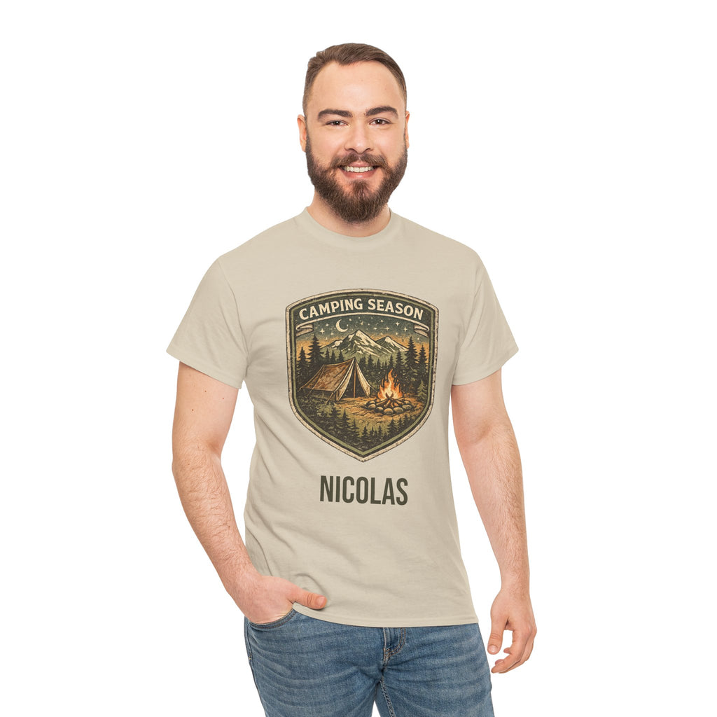 Personalized Camping Season t-shirt product photo