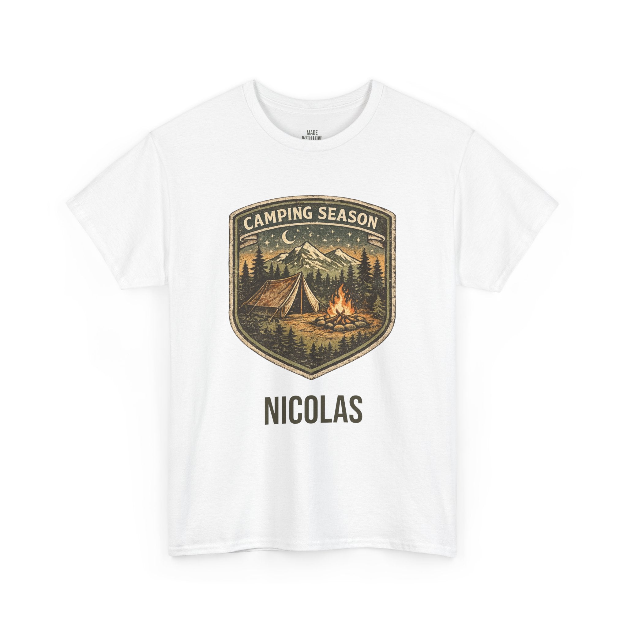 Personalized Camping Season t-shirt product photo