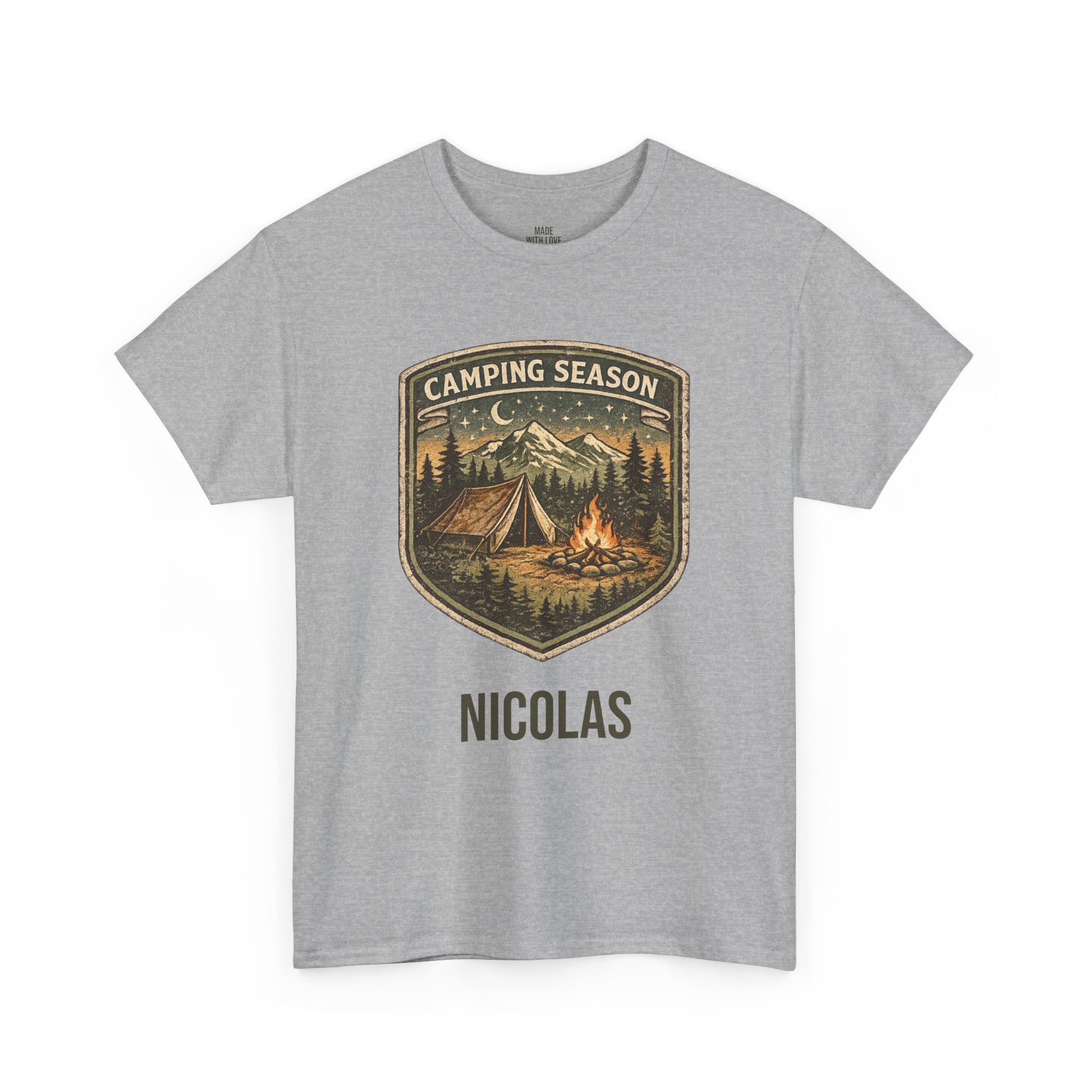 Personalized Camping Season t-shirt product photo