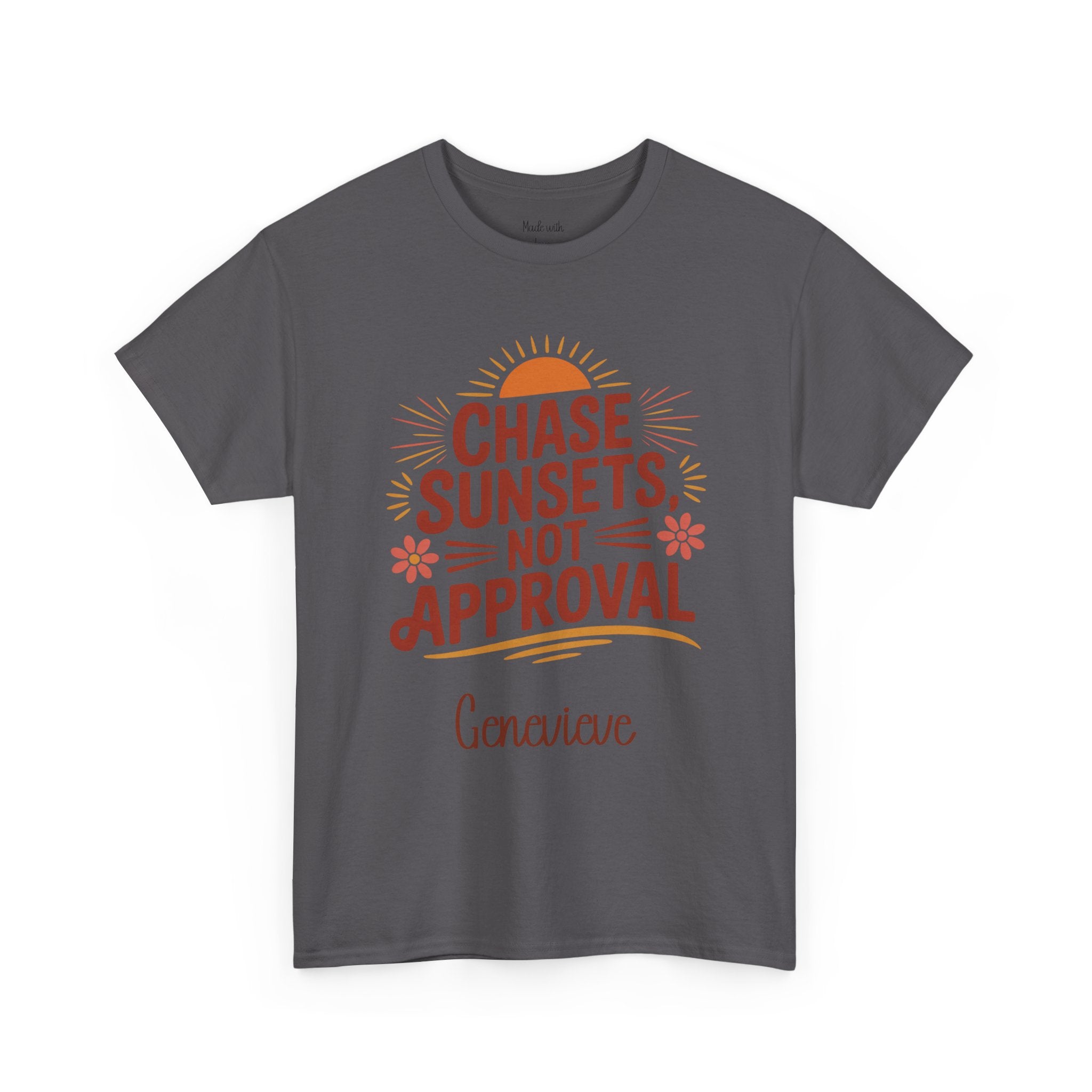 Personalized Chase Sunsets t-shirt product photo