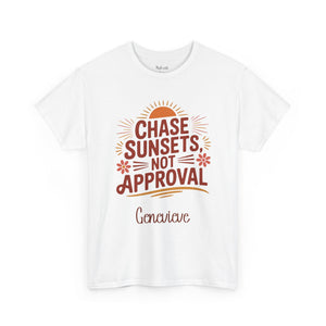 Personalized Chase Sunsets T-Shirt – Not Approval Mom Tee