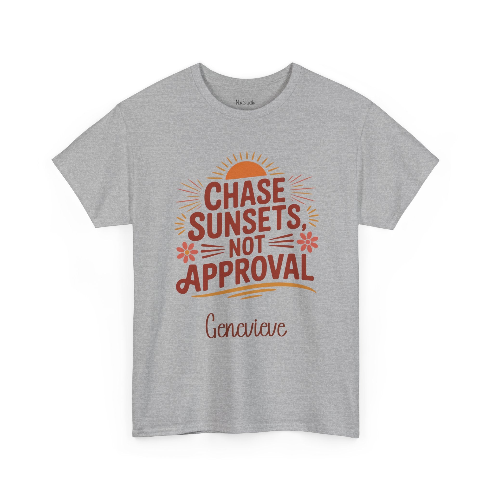 Personalized Chase Sunsets t-shirt product photo