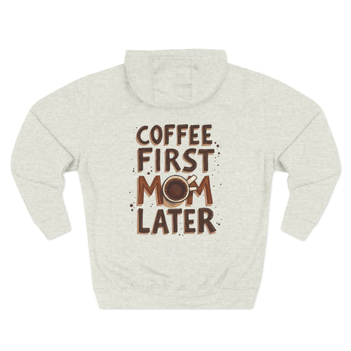 Back view of the personalized hoodie