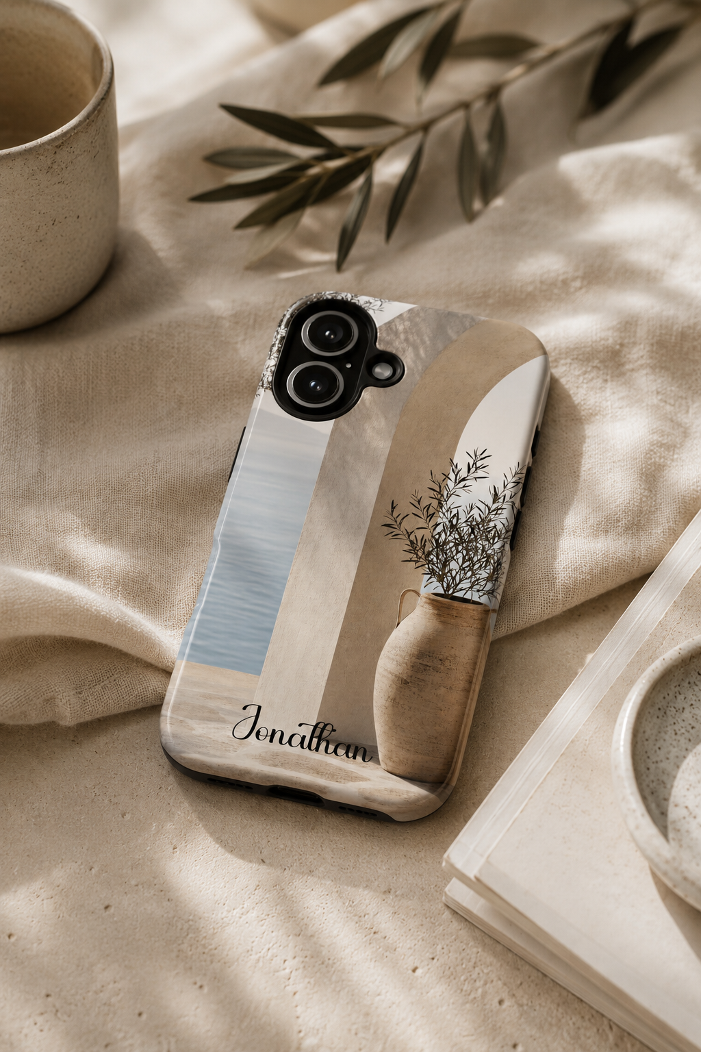 Personalized bird phone case customization info graphic