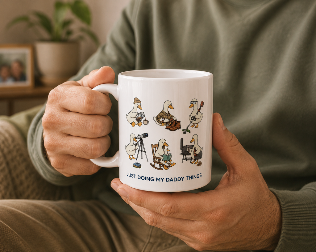 Mug size options showing 11 oz and 15 oz